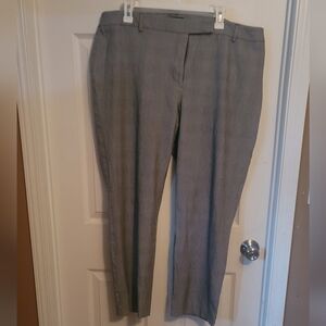 Talbots Women's Straight Leg Pants in Gray